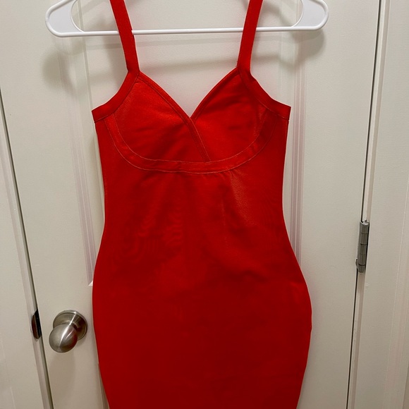 by the way. Dresses & Skirts - By The Way red bodycon dress purchased from Revolve. Worn only once!